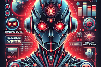 develop custom trading bots, telegram bot, discord bots, and web automation bots