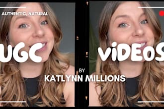 create authentic, natural girl next door spokesperson videos