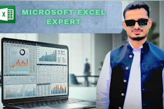 be your ms excel expert for data entry and analytics