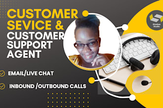 be your full time customer service representative as customer support agent