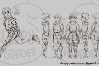 draw your character turnaround