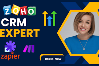 setup clay zoho crm make com zapier automation gohighievel integration workflow