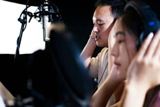 be duet male and female vocalist for spanish, french, arabic, japanese, pop, edm