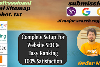 fix all XML sitemap robot txt for your website
