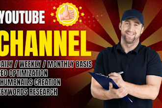 review and setup your youtube chennel with seo strategies