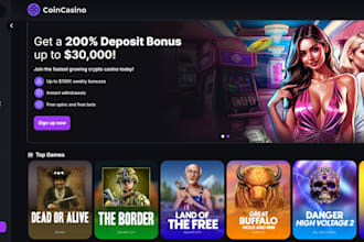 develop a crypto game website, crash game website, aviator or clone bc game