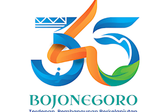 make an unique anniversary logo