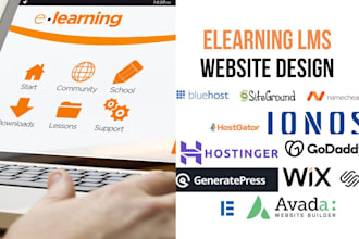 design school learning management system elearning website education tutor lms