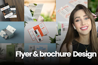 design custom flyers or brochures for your business