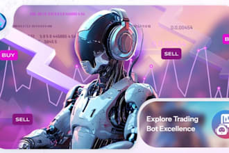 develop crypto trading bots with pancakeswap, dydx, uniswap, pionex, bybit, bisq