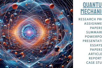 do fluid quantum mechanics, physics research projects, technical writing