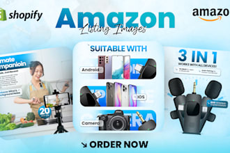 design eye catching amazon listing images for fba success