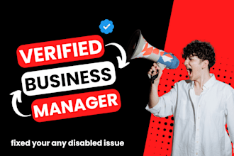 create fresh verified fb business manager and ads account