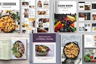 do recipe formatting, recipe editing, and cookbook design