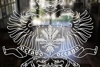 design heraldic family crest coat of arms logo