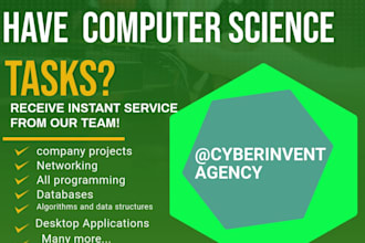 do computer science,dissertations, data science and project research and writing