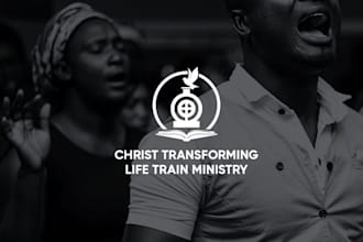 do modern christian ministry religious and church logo