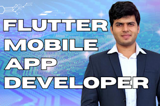 develop flutter android and ios mobile apps using flutter mobile app development