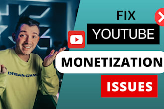 fix youtube monetization issues, reused content, adsense problems
