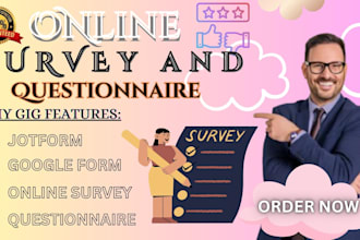 create online survey, google form, survey form, jotform, quiz, questionnaire