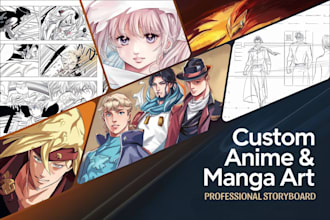 draw anime manga page comic strip manga panel manga storyboard comic book art