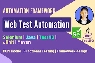 automate website testing with java, selenium, and testng