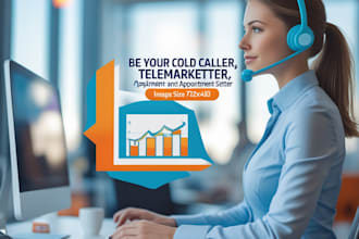 be your cold caller, telemarketer and appointment setter