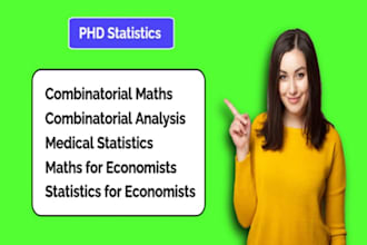 help in combinatorial mathematics medical statistics economist survival analysis