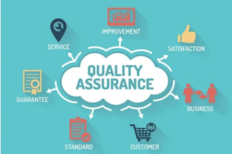 provide detailed QA testing, reports and documents