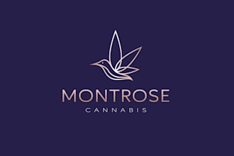 design chic boutique cannabis logo