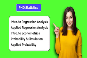 do introduction regression analysis econometrics applied probability simulation