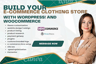 design ecommerce digital product and online clothing store