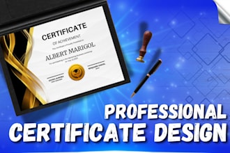 create professional custom certificate designs in canva