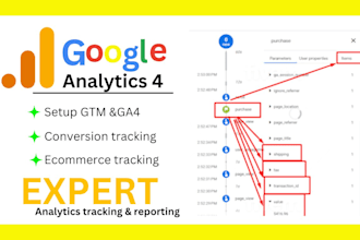 fix shopify ga4 ecommerce tracking, google analytics 4, conversion tracking GTM