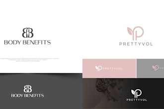 do luxury beauty cosmetic skincare logo design 24 hours