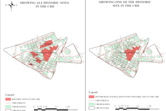 create gis maps and perform spatial analysis for any project