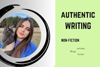 be your nonfiction ghost book writer