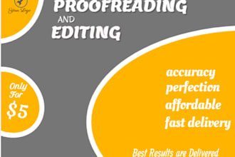 proofread and edit your document with perfect grammar and clarity