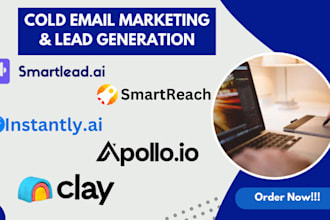 setup smartlead, instantly ai for cold email outreach marketing and email warmup