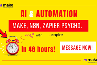 make com made com integromat zaps n8n automation scenario retell vapi make com