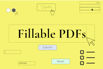 convert your file to fillable PDF as interactive pdfs