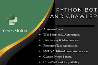 do python bots and crawlers