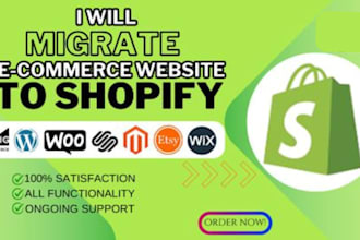 migrate shopify store to wordpress and wordpress to shopify