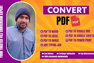 offer PDF conversion to word, google docs, and powerpoint