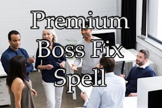 premium boss fix spell seize the respect and applause you have earned at work