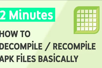 decompile edit apk source code to modification recompile reverse engineering