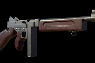 create 3d weapon 3d game weapons 3d gun model high quality gun grenade model