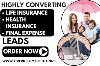 generate life insurance health insurance final expense life insurance leads