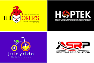create modern minimalist business logo design