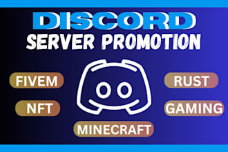 do discord mass dm, rust server promotion, fivem, dayz, roblox, game server